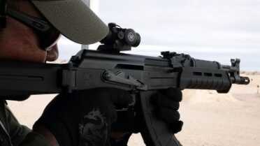 Shooting the new Century Arms AK variant, SBR. 