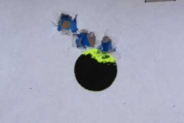 3 more shots, drifting high.