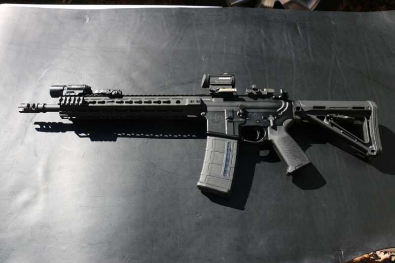 The rifles are available with 16", 14" barrels, and there are pistols versions, too.