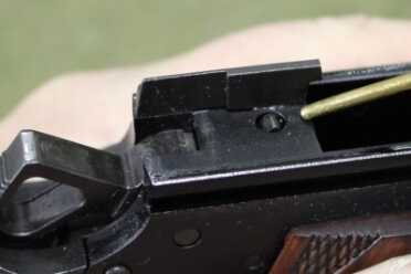 Buying Guide: When a Gun Needs a Little Work Disconnector should be protruding above the base of the frame
