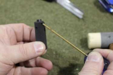 Buying Guide: When a Gun Needs a Little Work Where Mainspring cap pin goes.