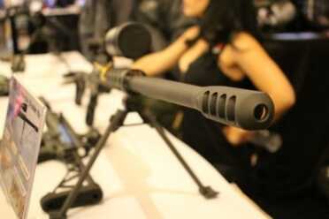 The break should help mitigate some of the intense recoil. 