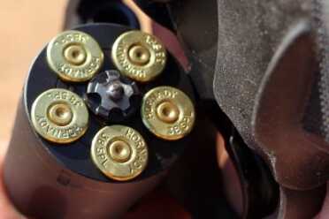 Taurus 85 Convertible Hammer or Hammerless--Same Revolver Deep pin strikes.