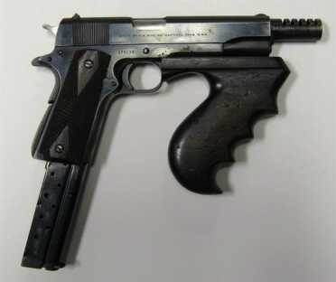 .38 Super Conversion: Upgrade a Self-Defense Gun The Lebman Baby Machine Gun.