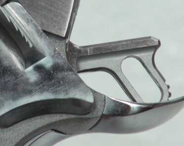 The very light skeletonized hammer.