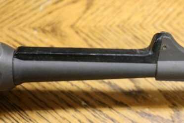 Plastic guard to over rail of armored personnel carrier or truck.