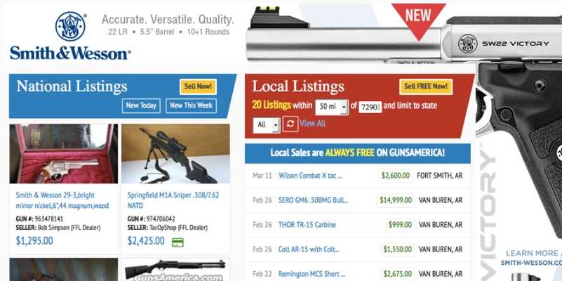 Blannelberry Gets His Concealed Carry Permit: EP. 3: Buying The Gun On GunsAmerica This is what I see when I long in from 72901.