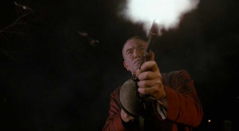 "Turns out the old man is still an artist with the Thompson."