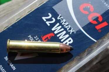 The CMR-30: Kel-Tec's Compact Powerhouse--New Gun Review V-Max, 30 grains. 2,200 FPRS +/-.