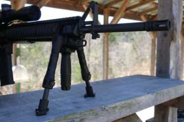 As Close to an M16 as You Can Get: FN's Military Collector Series through the innovative design you did not give up any rail space it was just lowered a bit