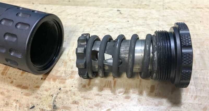 The GM-9 comes with a standard 1/2x28 booster. 