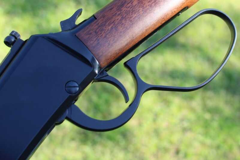 Henry's .22 Magnum Small Game Exterminators The gun will fire even if you aren't squeezing down the lever.