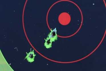 the .45-70 from 100. 