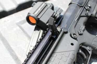 Kel-Tec RDB Review--America's 5.56 Bullpup The Primary Arms red dot.