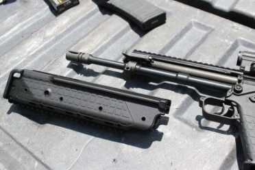 Kel-Tec RDB Review--America's 5.56 Bullpup The hand-guard.