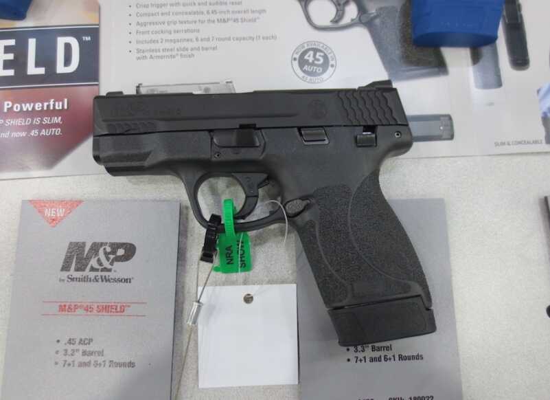 Introducing the New M&P Shield in .45 ACP -- NRA 2016 MP