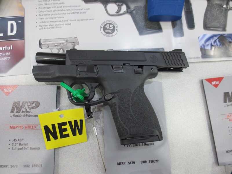 Introducing the New M&P Shield in .45 ACP -- NRA 2016 MP5