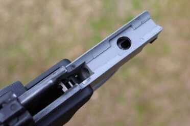 The Used Market--The Smith and Wesson 22A Inside the frame.