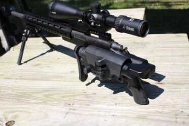 A*B Arms MOD*X Chassis - Rem. 700 Mods (#2) The Urban Sniper Stock can be folded to the side and locked into place