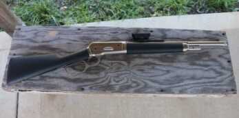 The Ridge Runner takedown lever action is extremely compact.