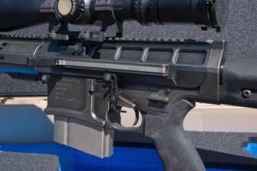 DRD Tactical Takedown Kivaari Semi-Auto .338 Lapua Magnum The Kivaari should be familiar to anyone who has used a standard AR, and it comes with enhanced and ambidextrous controls.