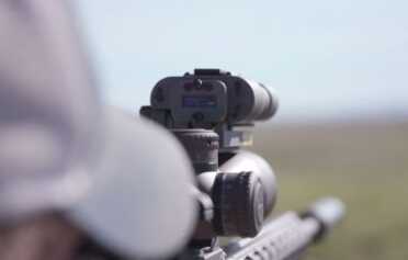 Ranging prairie dogs at 375 yards was no problem for the author.