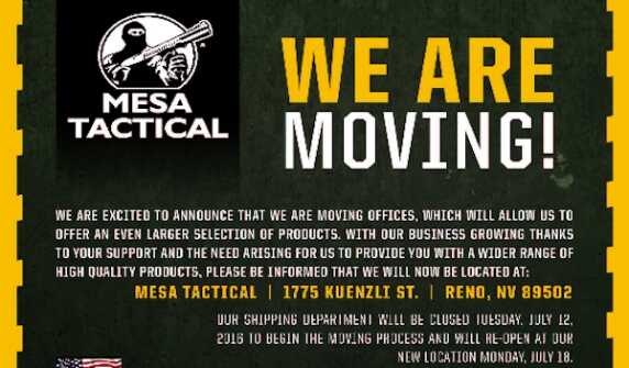 Photo: Mesa Tactical 