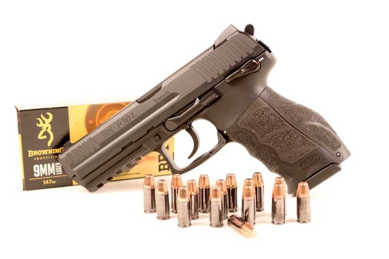 The HK P30L is the elongated version of their standard P30, itself an evolutionary development of the USP. 