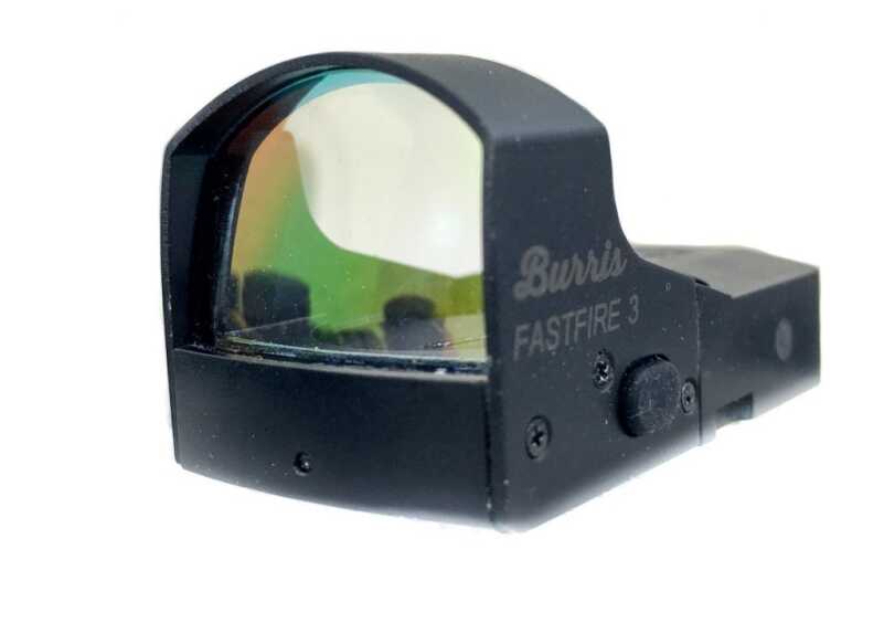 Optics Buying Guide: Holographic and Red Dot Optics With a reflex sight like this Burris FastFire 3, an LED lamp is reflected onto the lens.