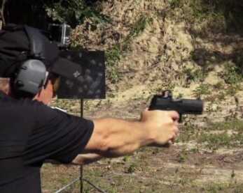 The P320RX shone on the range, with lightning-fast target acquisition.