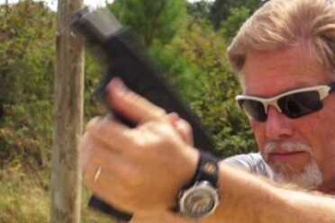 A .50-Caliber Glock? Full Review: Conversion Kit & Complete Gun Recoil of the .50 GI round is something be respected, but is manageable.