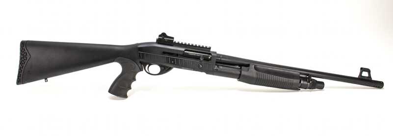 The ability to quickly switch between the pump and semi-auto modes makes the TEC-12 quite an interesting scattergun.