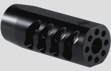 The Seekins Precision AR ATC muzzle brake is designed to optimize muzzle control and prevent excess noise.