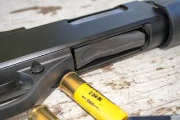 4 MSRP Stevens 320 20-Gauge Pump Home Defense Gun - Full Review With a little patience, you can unload the magazine tube directly through the loading port.