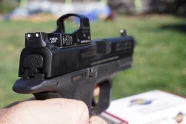 The C.O.R.E. pistol has smooth and round corners for ease of carry and added comfort.