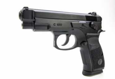 Configured as a "compact," The 13+1 9mm C100 is not small enough for pocket carry but still suited for EDC. 