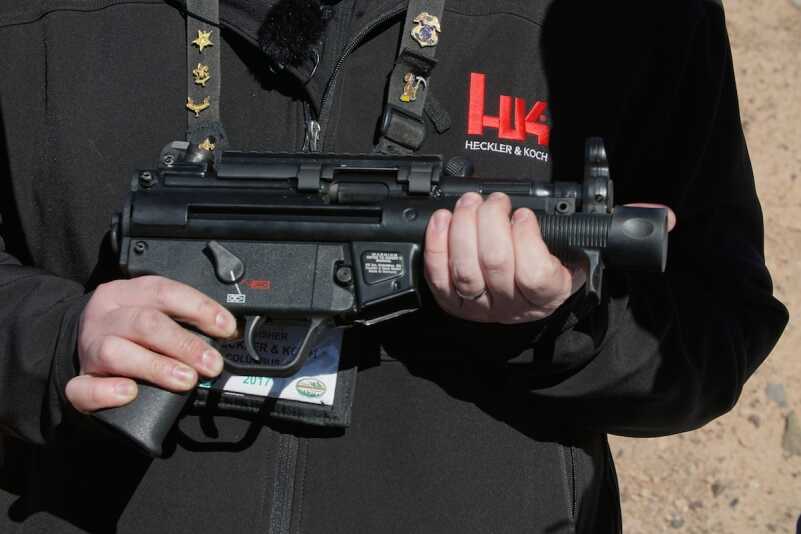 A Semi-Auto SMG? Going Hands On with the HK SP5K—SHOT Show 2017