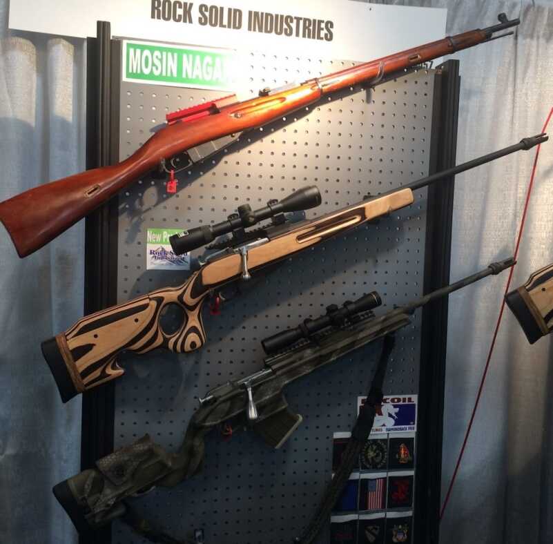 Rock Solid Scope Rails For Mosin-Nagant & Swiss K31 - SHOT Show 2017