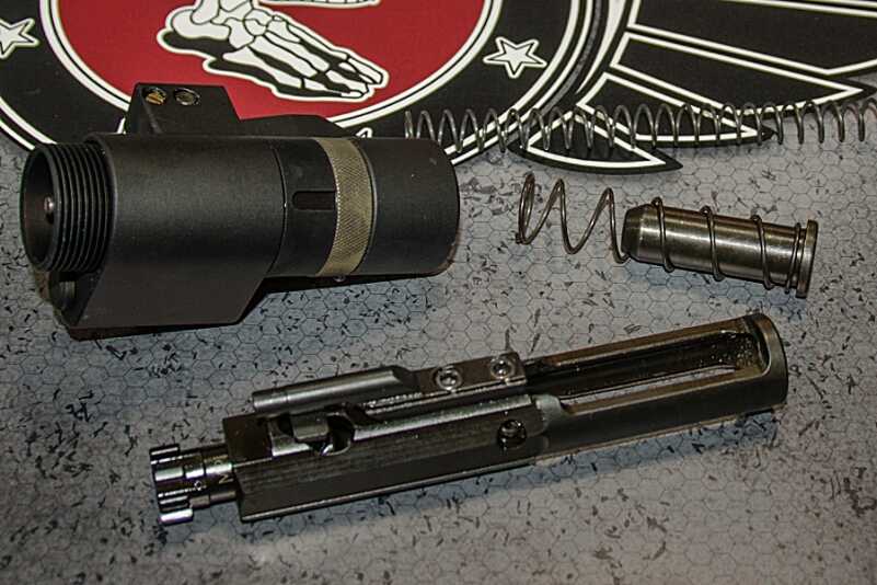 Dead Foot Arms Folding Stock Adapter for ARs: Shoots Folded—SHOT Show 2017