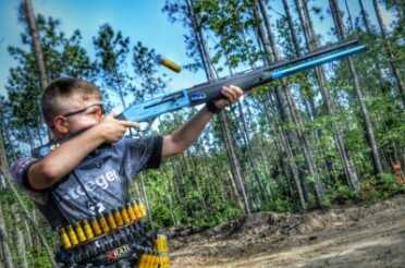 Journey Into Competitive Shooting: Ep. 8 Shotgun II 'Action Shooting' Author's son competing in a 3 gun match at 11 years old.