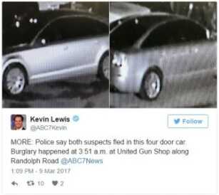 Video: Thieves Steal Over 30 Guns from Maryland Gun Store