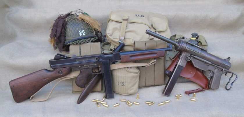 The German MP40 Versus the American M3A1 Grease Gun
