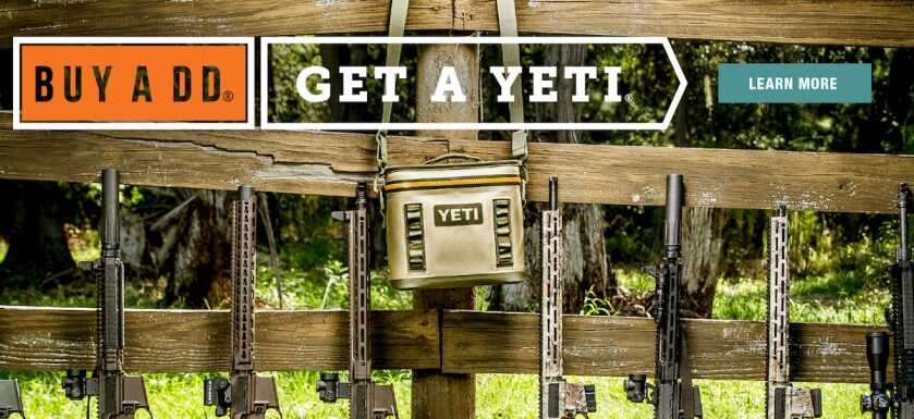 Buy a Daniel Defense Rifle, Receive a YETI Cooler