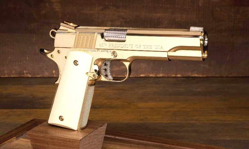 The Trump 45 1911 by Cabot Guns is a Shootable Heirloom The Trump 45 1911 by Cabot Guns is a Shootable Heirloom
