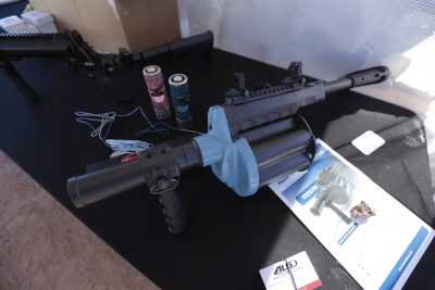 Grenade Launchers: AMTEC Less-Than-Lethal Systems — SHOT Show 2018