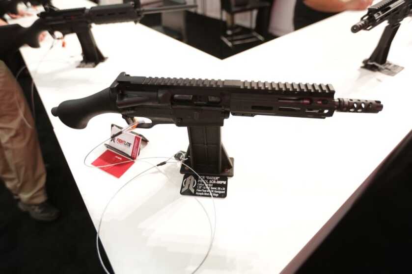 Pirate Pistol: FightLite SCR AR Pistol -Ultimate Truck Gun — SHOT Show 2018
