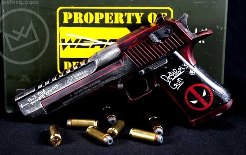 WTF! A Deadpool Deagle in .50 AE WTF! A Deadpool Deagle in .50 AE