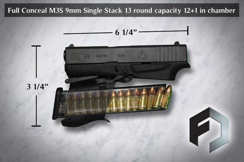 Full Conceal's 'Folding Glock' M3D Pistol w/ 33 Round Capacity! - SHOT Show 2018