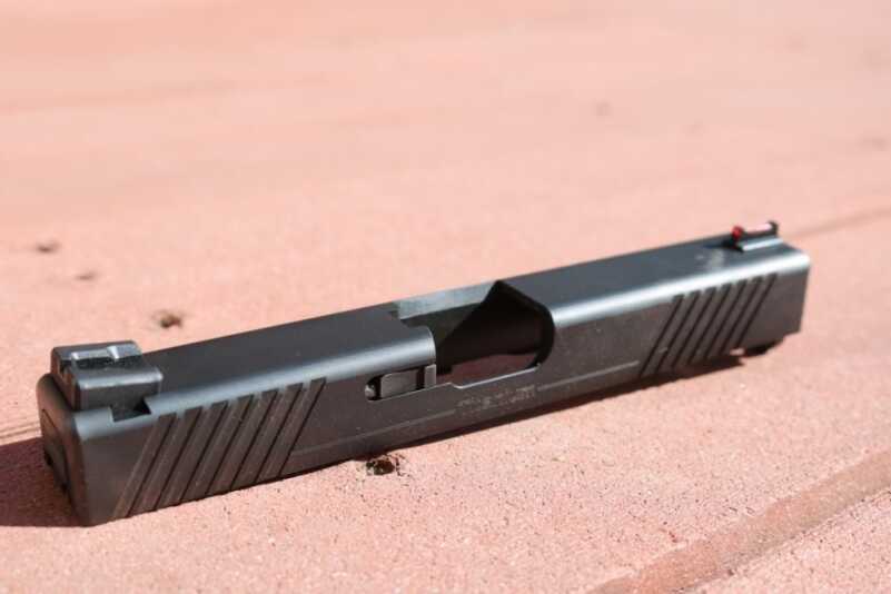 Krytos Titanium Glock Slides - Science Fiction Incarnate for Your Combat Tupperware.