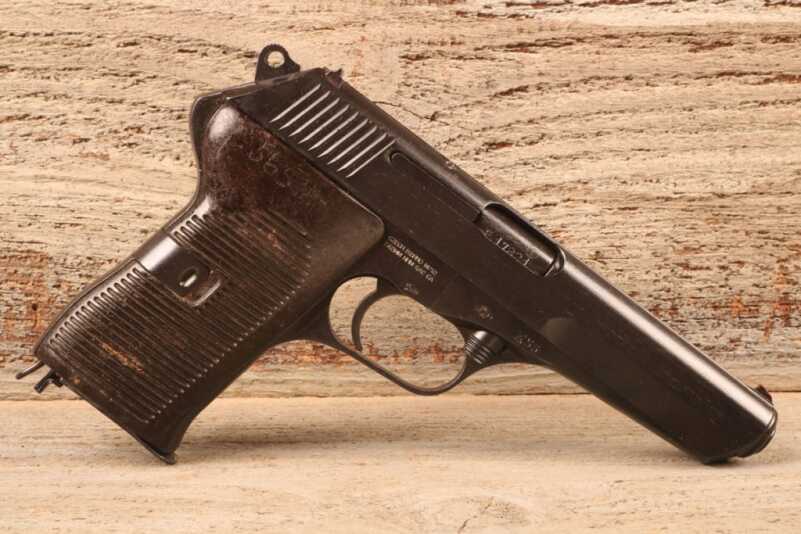 Czech vz52 Pistol - The Sort-Of MP5 Roller-Locked Handgun